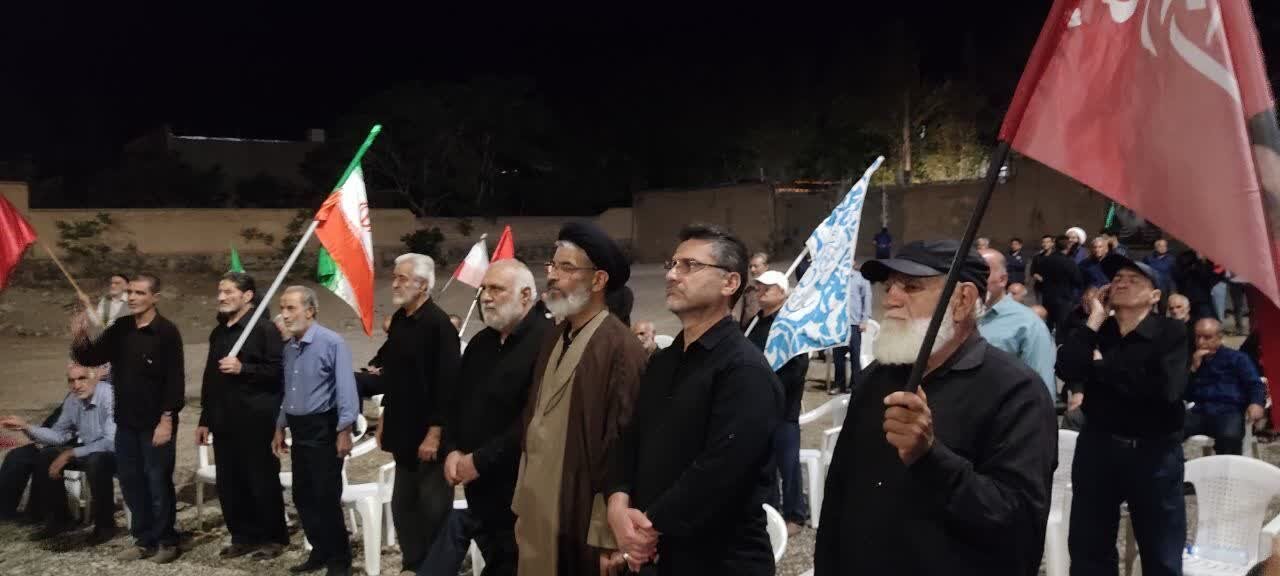 مردم نطنز بر ایستادگی در برابر دشمن تاکید کردند