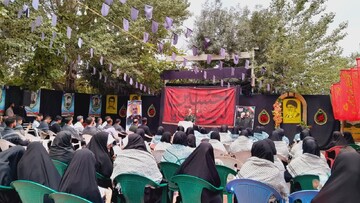 تصاویر/ برگزاری یادواره شهید سپهبد پاسدار محمد پاکپور در روستای دهسد خنداب