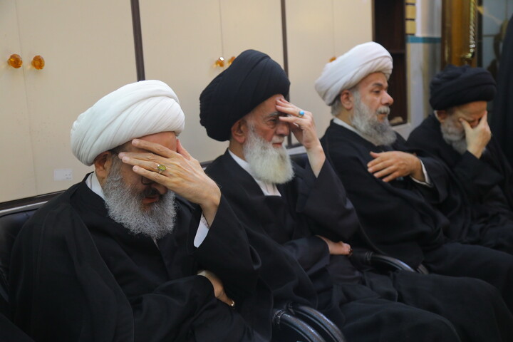 Cerimonia funebre per l’Hojjatoleslam Seyyed Sadra Hashemi, docente del Seminario di Qom