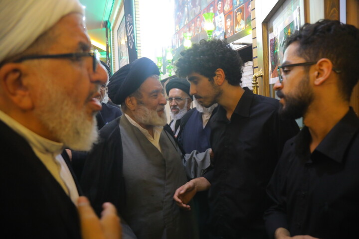 Cerimonia funebre per l’Hojjatoleslam Seyyed Sadra Hashemi, docente del Seminario di Qom