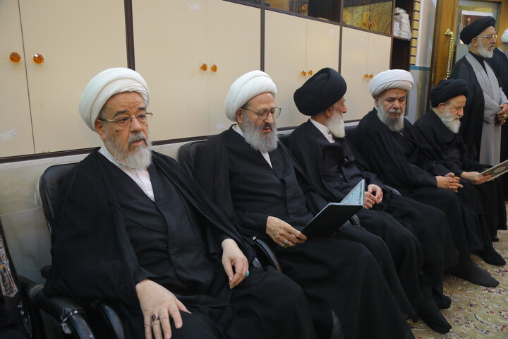 مراسم بزرگداشت مرحوم حجت الاسلام والمسلمین سید صدرا هاشمی از اساتید حوزه