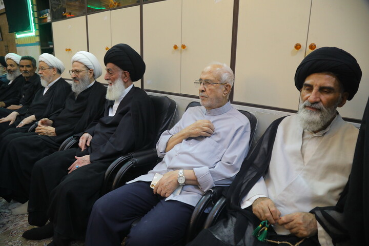 Cerimonia funebre per l’Hojjatoleslam Seyyed Sadra Hashemi, docente del Seminario di Qom