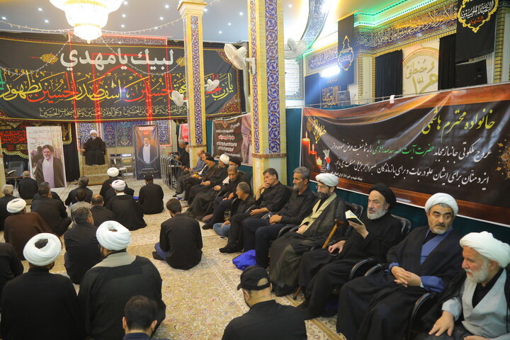 مراسم بزرگداشت مرحوم حجت الاسلام والمسلمین سید صدرا هاشمی از اساتید حوزه