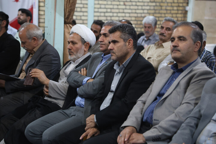 حضور امام جمعه همدان در سنگستان