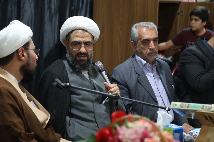 حضور امام جمعه همدان در سنگستان