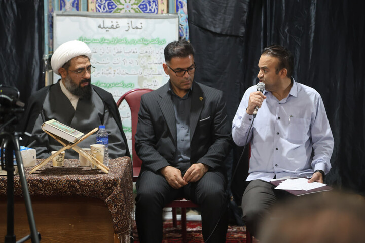 حضور امام جمعه همدان در سنگستان