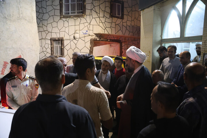 حضور امام جمعه همدان در سنگستان