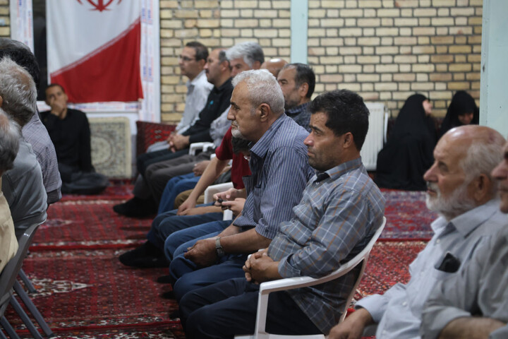 حضور امام جمعه همدان در سنگستان