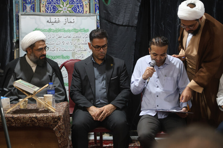حضور امام جمعه همدان در سنگستان