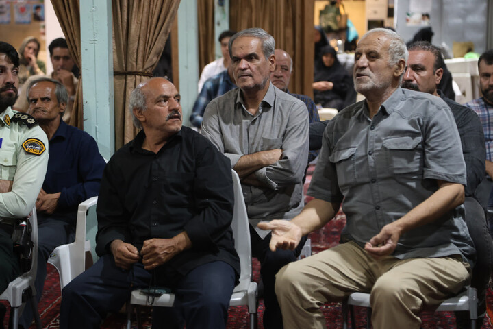 حضور امام جمعه همدان در سنگستان