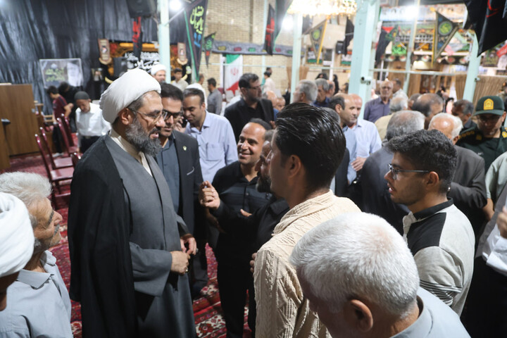 حضور امام جمعه همدان در سنگستان