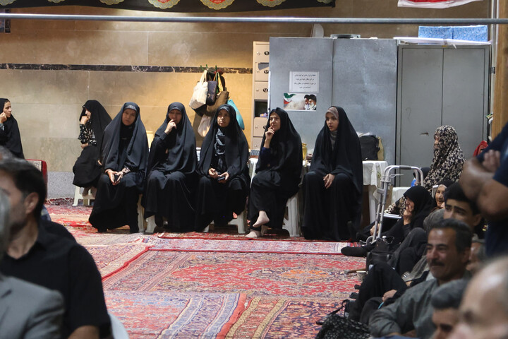 حضور امام جمعه همدان در سنگستان
