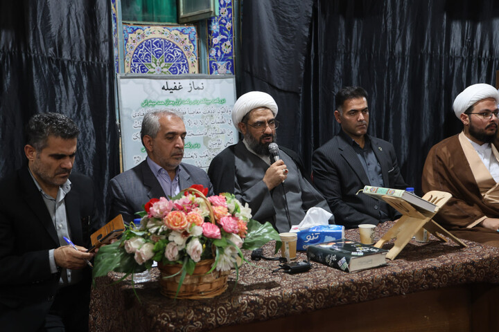 حضور امام جمعه همدان در سنگستان