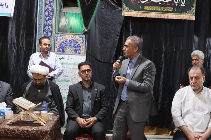 حضور امام جمعه همدان در سنگستان