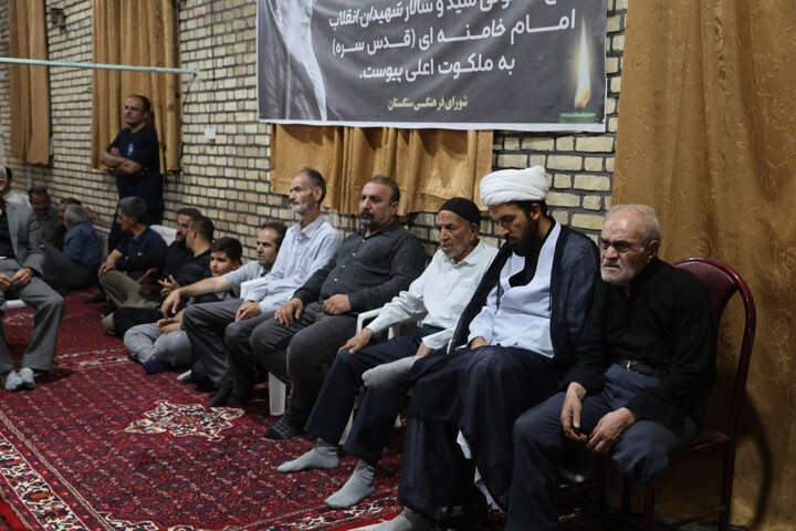 حضور امام جمعه همدان در سنگستان