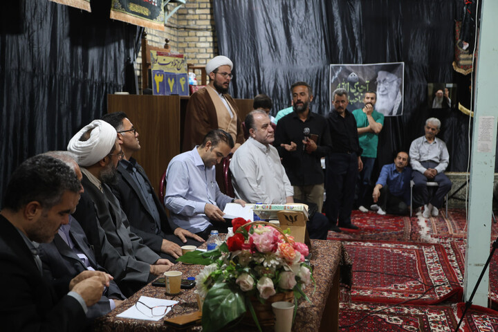حضور امام جمعه همدان در سنگستان