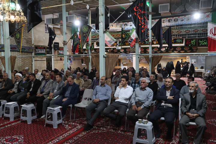 حضور امام جمعه همدان در سنگستان