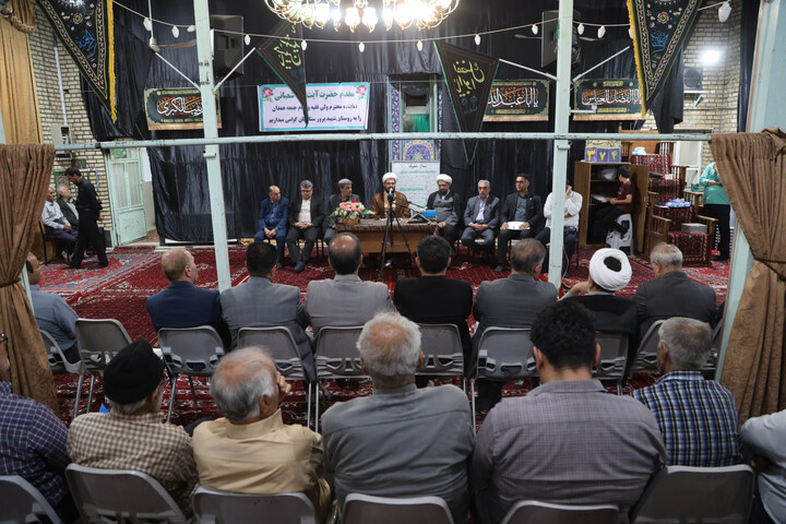 حضور امام جمعه همدان در سنگستان