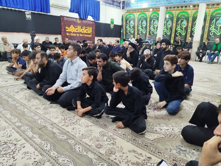 تصاویر/عزاداری دهه آخرصفر در دفتر نماینده ولی فقیه در لرستان
