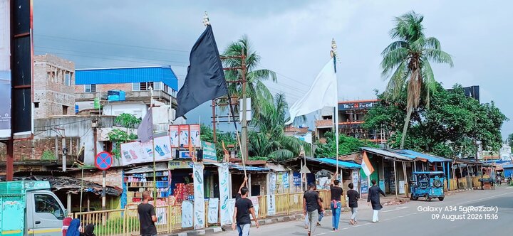 কারবালার স্মৃতিতে কুমারপুরে চল্লিশার শোকসভা ও মিছিল/ছবি