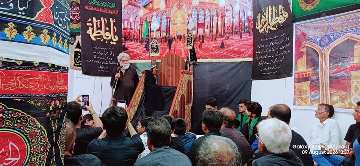 কারবালার স্মৃতিতে কুমারপুরে চল্লিশার শোকসভা ও মিছিল/ছবি