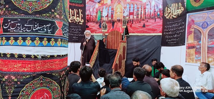 কারবালার স্মৃতিতে কুমারপুরে চল্লিশার শোকসভা ও মিছিল/ছবি