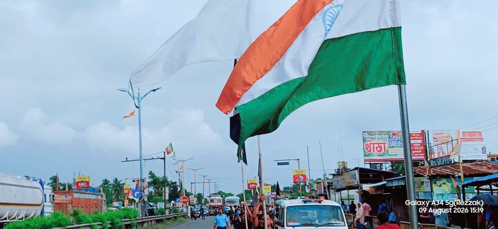 কারবালার স্মৃতিতে কুমারপুরে চল্লিশার শোকসভা ও মিছিল/ছবি