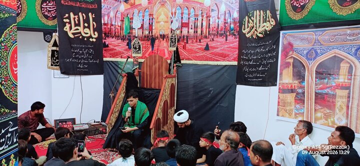 কারবালার স্মৃতিতে কুমারপুরে চল্লিশার শোকসভা ও মিছিল/ছবি