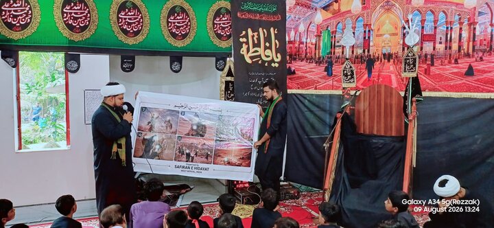 কারবালার স্মৃতিতে কুমারপুরে চল্লিশার শোকসভা ও মিছিল/ছবি