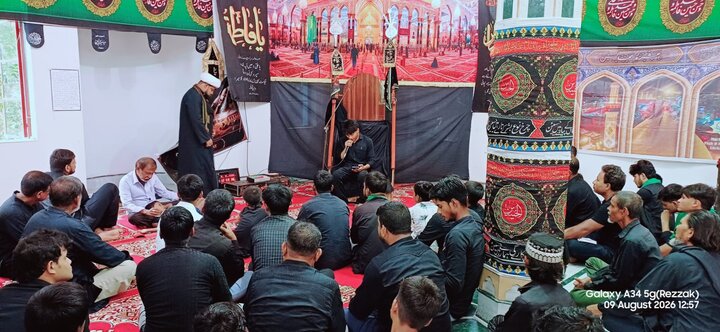 কারবালার স্মৃতিতে কুমারপুরে চল্লিশার শোকসভা ও মিছিল/ছবি