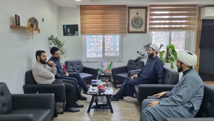 نشست راهبردی رئیس حوزه هنری گیلان و رئیس اداره کل تبلیغات اسلامی استان گیلان برگزار شد