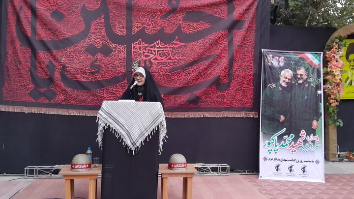 تصاویر/برگزاری یادواره شهید سپهبد پاسدار محمد پاکپور در روستای دهسد خنداب