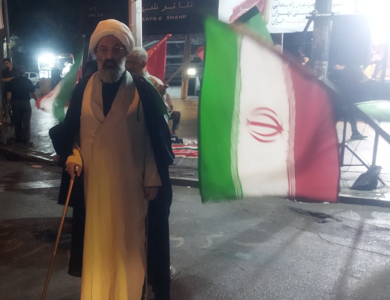 مطالبه حوزویان خون خواهی امام شهید و اخراج آمریکا از منطقه است