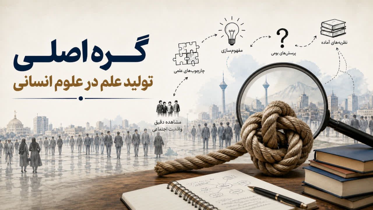 گره اصلی تولید علم در علوم انسانی
