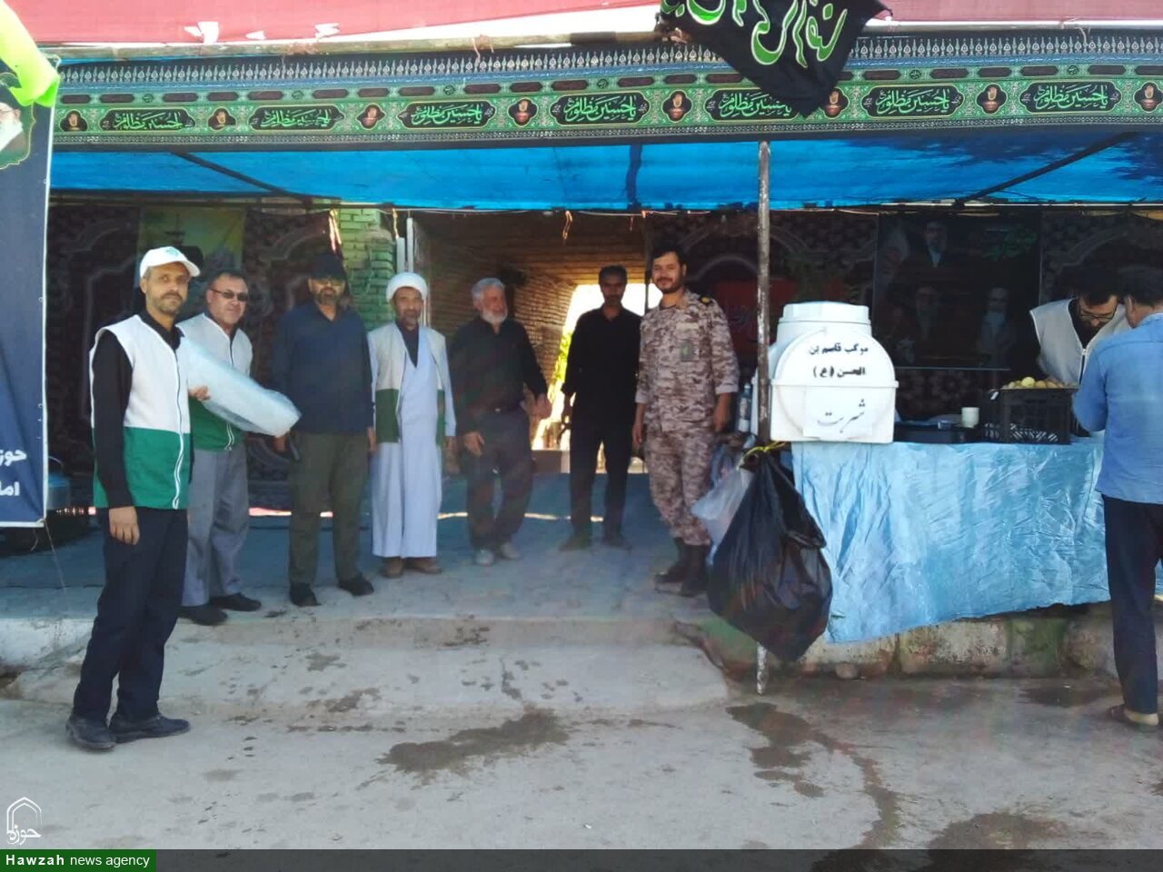 خدمت‌رسانی رفاهی و تبلیغی به زائران رضوی در محور تربت‌حیدریه ـ باغچه