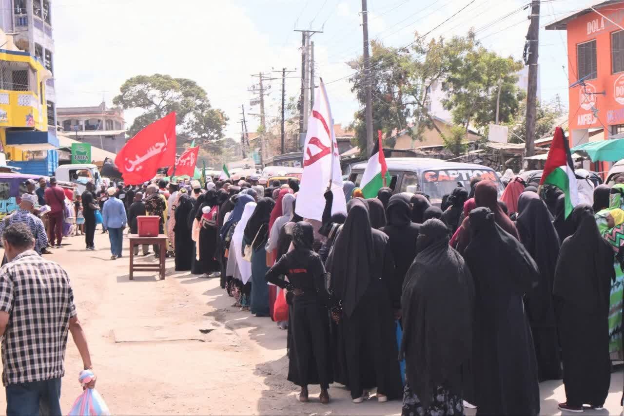 Waumini wa Mombasa Kenya Waadhimisha Matembezi ya Arubaini ya Imam Hussein (as)