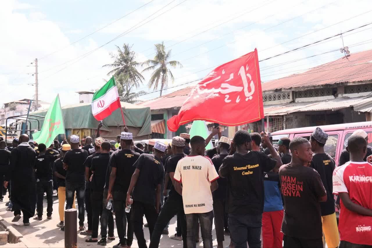 Waumini wa Mombasa Kenya Waadhimisha Matembezi ya Arubaini ya Imam Hussein (as)