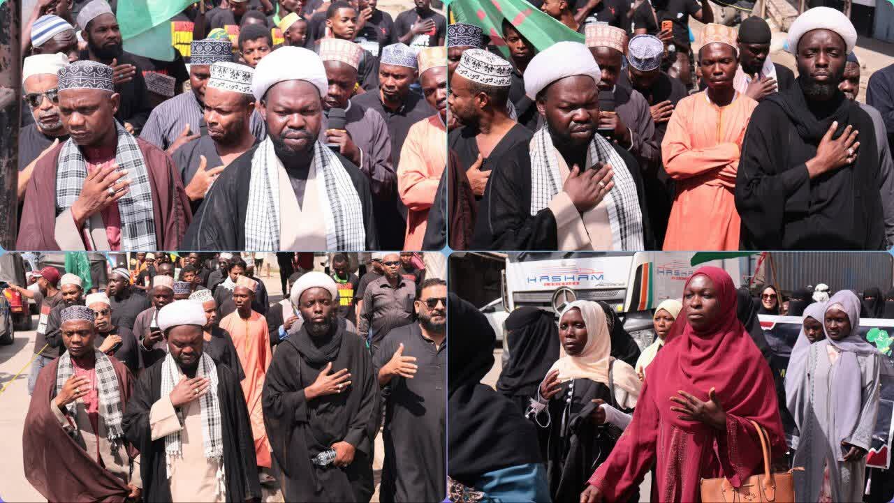 Waumini wa Mombasa Kenya Waadhimisha Matembezi ya Arubaini ya Imam Hussein (as)