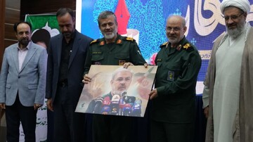 فیلم | تجلیل از خبرنگاران با حضور سخنگوی سپاه پاسداران انقلاب اسلامی