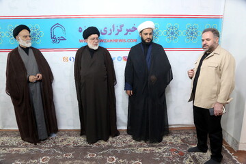 تصاویر/ بازدید رئیس کل دادگستری استان قم از خبرگزاری حوزه