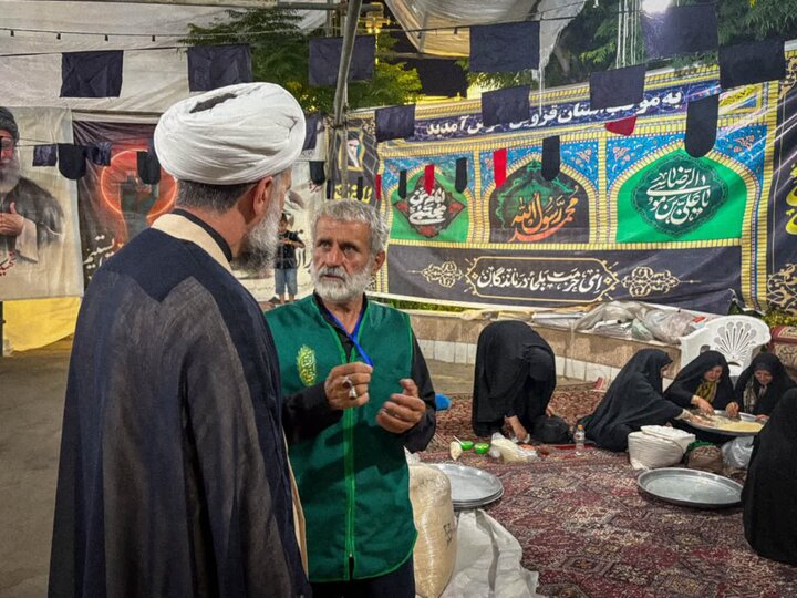 تصاویر /,بازدید امام جمعه قزوین از موکب امام رضا علیه الاسلام در مشهد مقدس