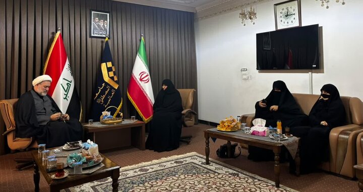 دیدار مدیر جامعه الزهرا (س) با مسئول نمایندگی جامعه المصطفی العالمیه در عراق