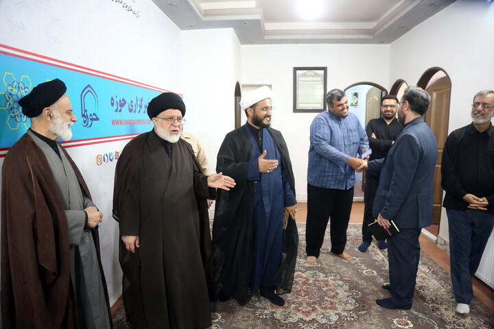 تصاویر/ بازدید رئیس دادگستری استان قم از خبرگزاری حوزه