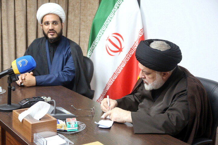 تصاویر/ بازدید رئیس دادگستری استان قم از خبرگزاری حوزه