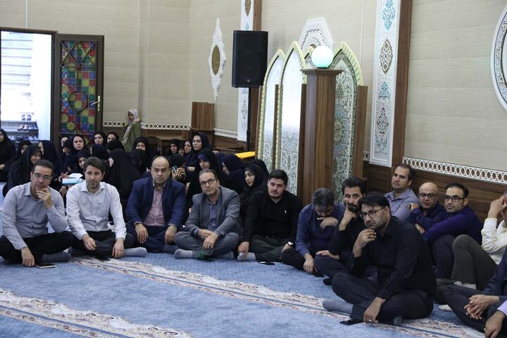 تصاویر/ مراسم «سوگ آسمان؛ از مدینه تا خراسان»