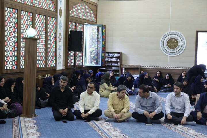 تصاویر/ مراسم «سوگ آسمان؛ از مدینه تا خراسان»