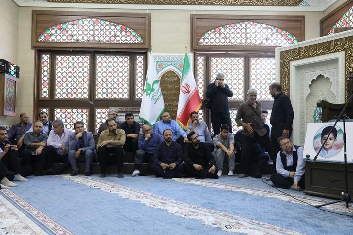 تصاویر/ مراسم «سوگ آسمان؛ از مدینه تا خراسان»