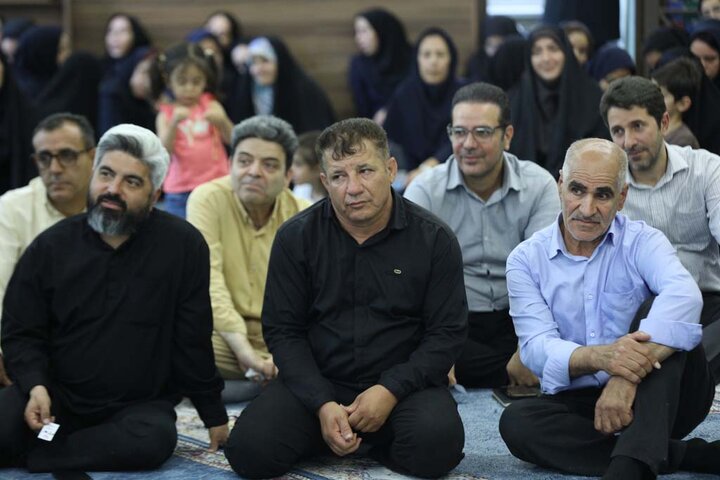 تصاویر/ مراسم «سوگ آسمان؛ از مدینه تا خراسان»