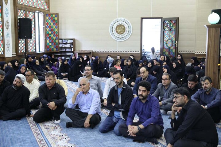 تصاویر/ مراسم «سوگ آسمان؛ از مدینه تا خراسان»