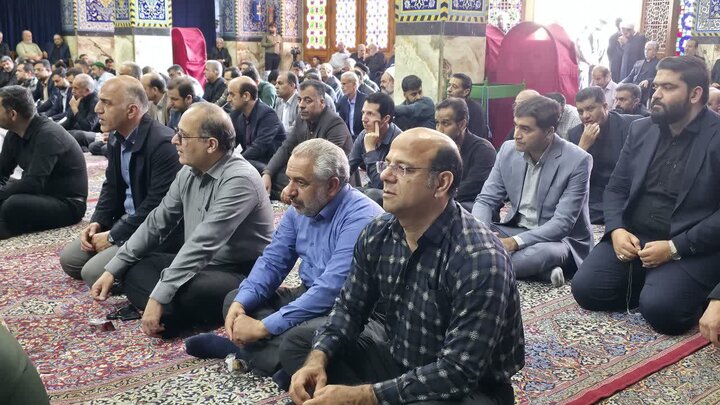 تصاویر/ مجلس بزرگداشت ارتحال مادر سه شهیدان آدمی در یزد